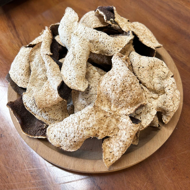新会2019天马产区两刀法圈枝大红柑皮陈皮罐装