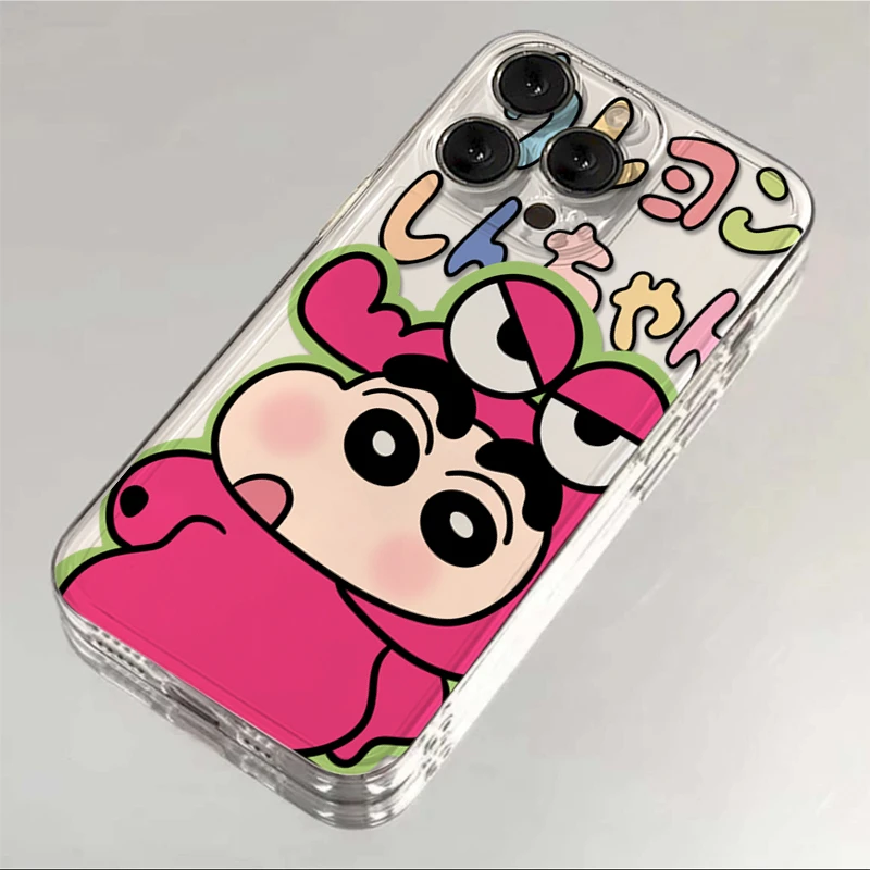 可爱恐龙小新适用苹果14/13promax手机壳iPhone11/12女xs软套xr