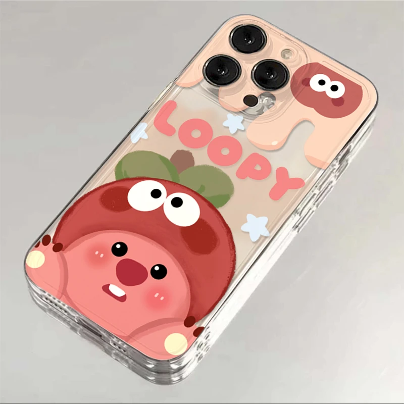 可爱loopy海狸适用iPhone15/14promax手机壳苹果13/12/11软xr套xs