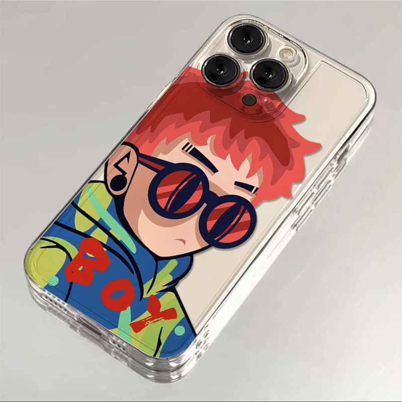 ins潮牌赛博朋克情侣款iPhone15/14promax手机壳苹果13/12/11软xr
