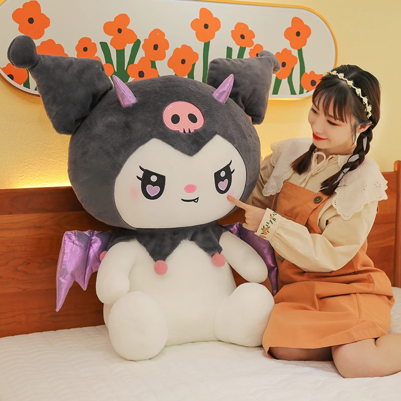 可爱暗黑风恶魔天使系列库洛米公仔美乐蒂玩偶酷萌少女心治愈礼物