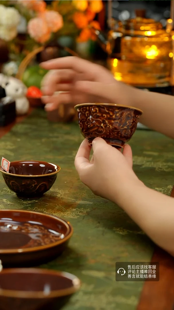 【闪购商品】无瓷龙杯