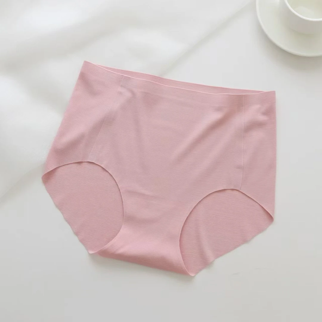 3条装540大版纯色一片式舒适运动无痕透气高弹中高腰女士运动短裤