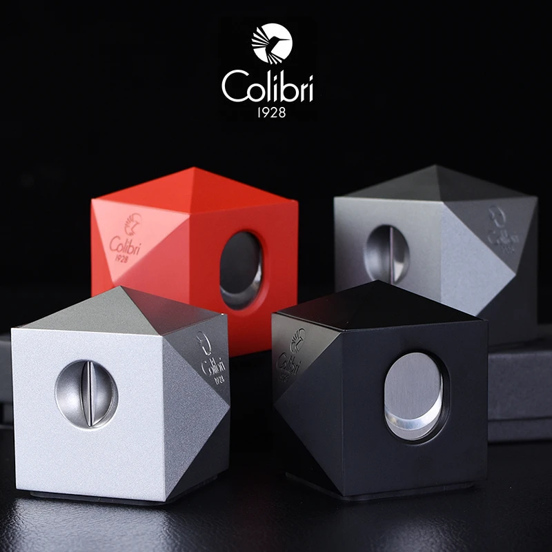 Colibri科乐比雪茄剪桌上形半自动雪茄刀人体工学设计二合一剪刀