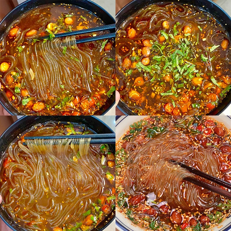 【买一箱送一箱】正宗重庆酸辣粉红薯粉方便面冲泡网红酸辣粉