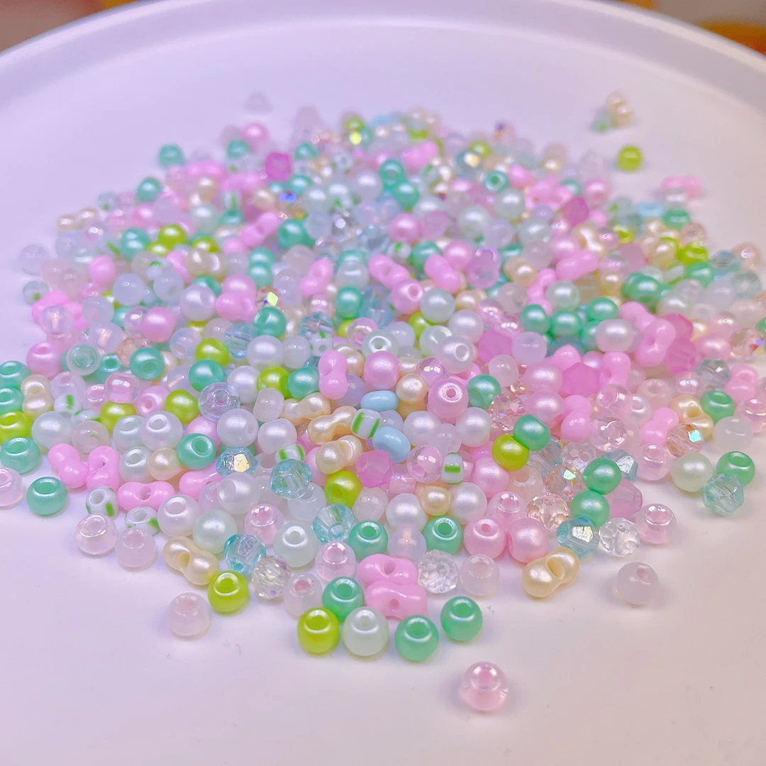 【直播超优米珠专拍】DIY手工饰品串珠配件手链玻璃小米珠