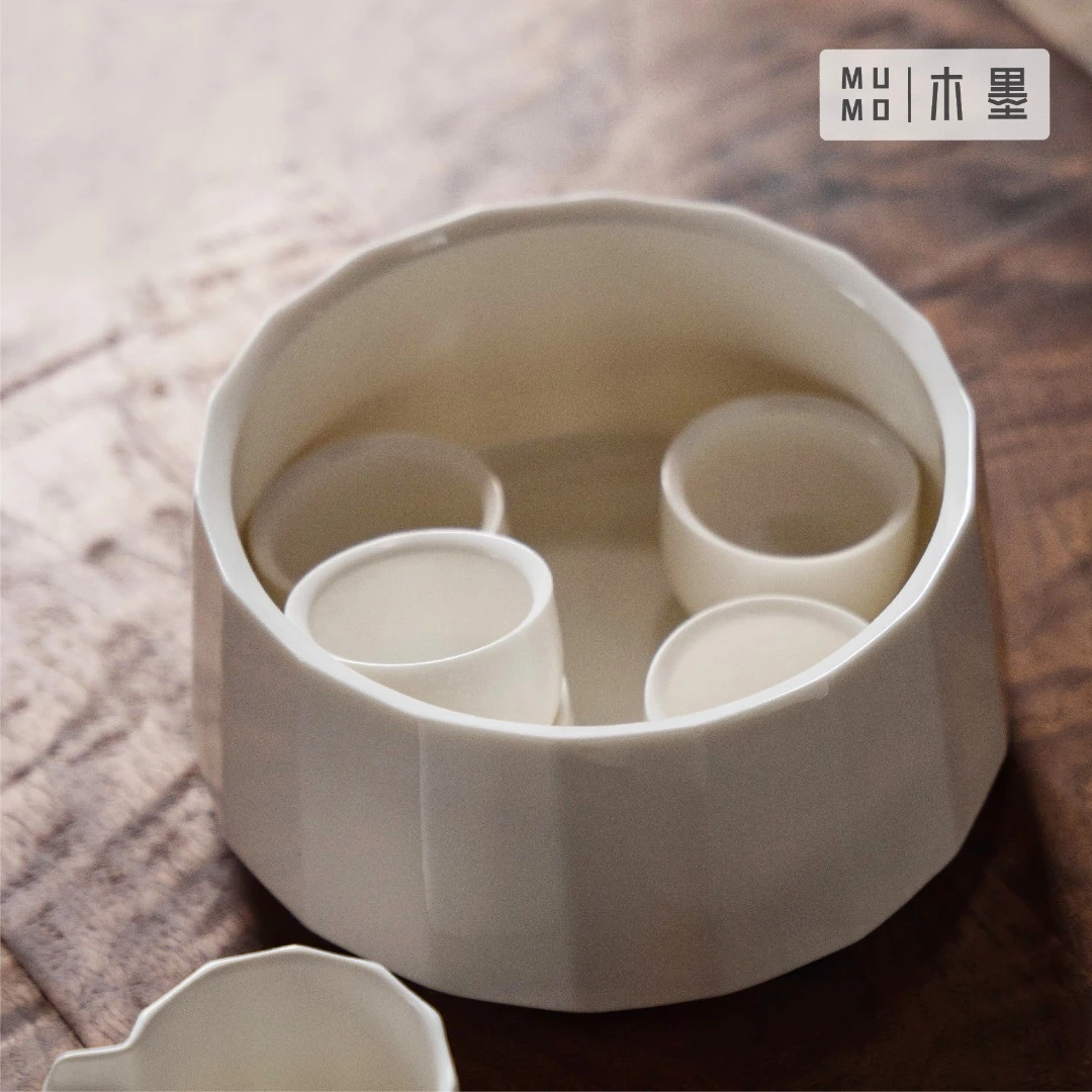 MUMO/木墨MUMO木墨 茶洗  德化瓷 白瓷陶瓷茶盆茶器茶具