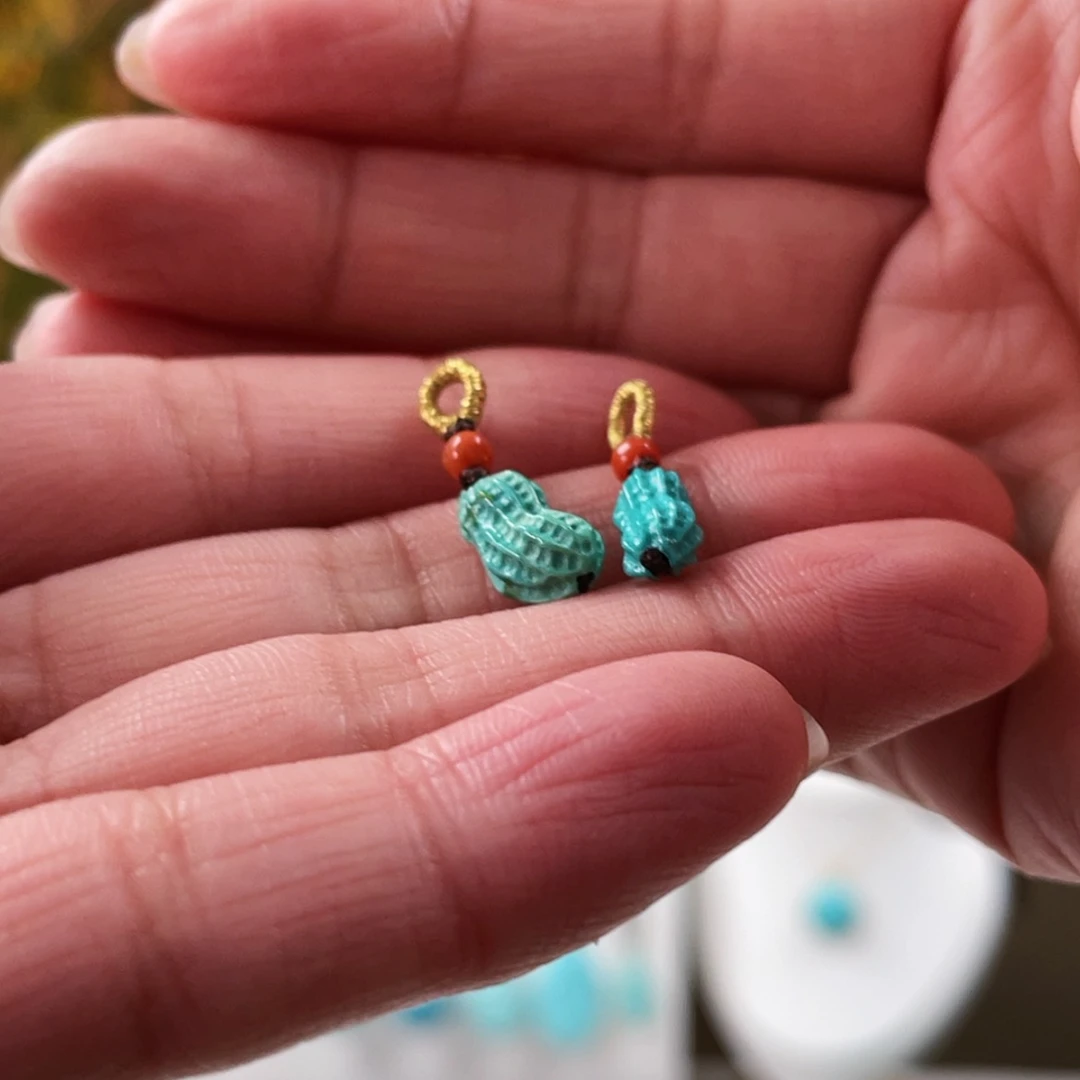 【闪购商品】绿松石配饰未镶嵌周**界