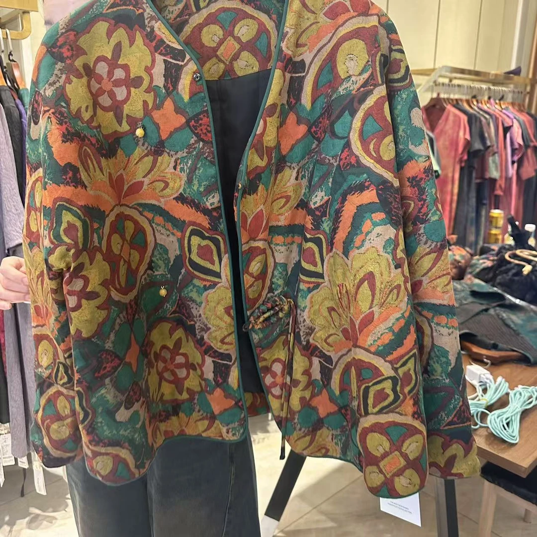 莹 新中式国风 刺绣 棉服 86359 TSY L