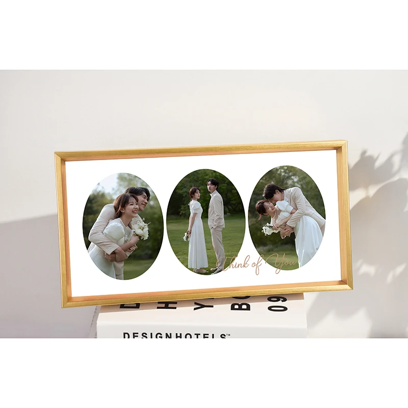 洗照片桌摆相框15x30cm12寸婚纱照结婚照影楼相框北欧一平米焕新