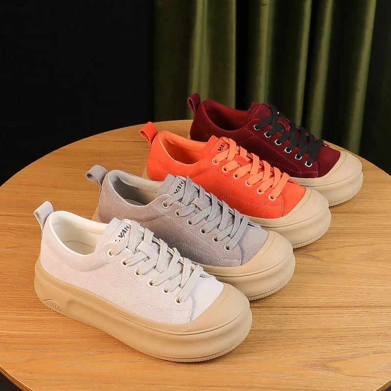 ZN0124真皮乐福鞋休闲鞋女4cm平底单鞋复古妈妈女鞋直播2024秋季