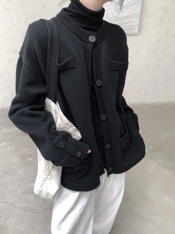 毛衣女加厚保暖秋冬新款宽松潮流百搭女装简单