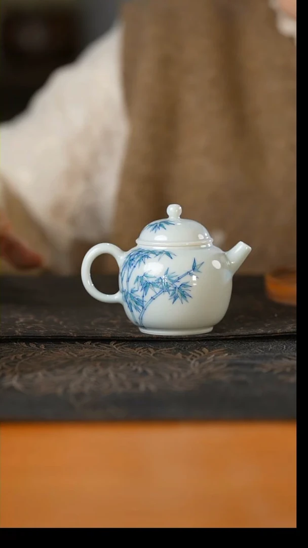 【闪购商品】陶瓷竹影壶