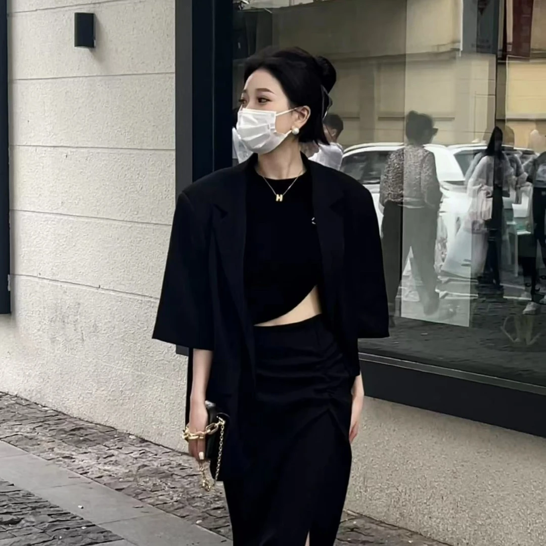 【CC定制】高级设计感冷淡系气质休闲西装外套