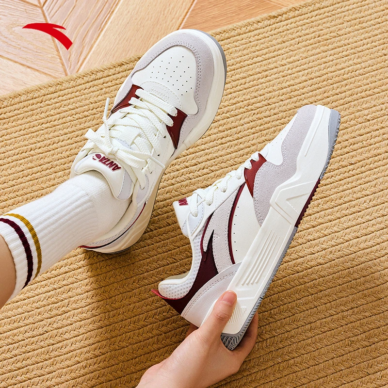 【浩天专属】安踏C37板鞋透气舒适经典潮流鞋百搭耐磨912438037