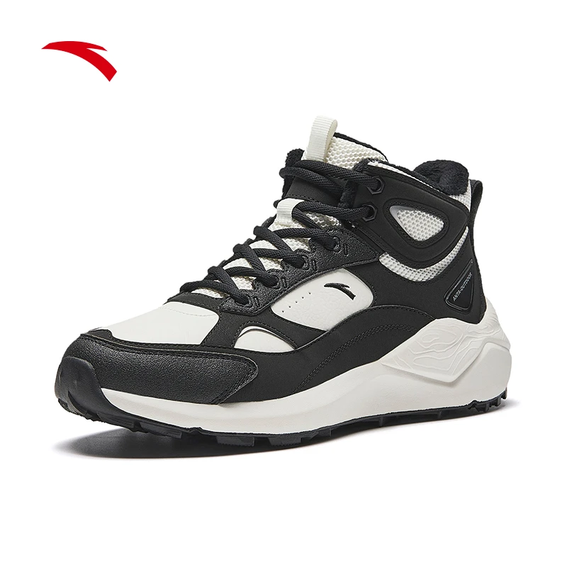 安踏踏洲丨加绒加厚保暖棉鞋冬季新款潮流高帮增高休闲男鞋女鞋A