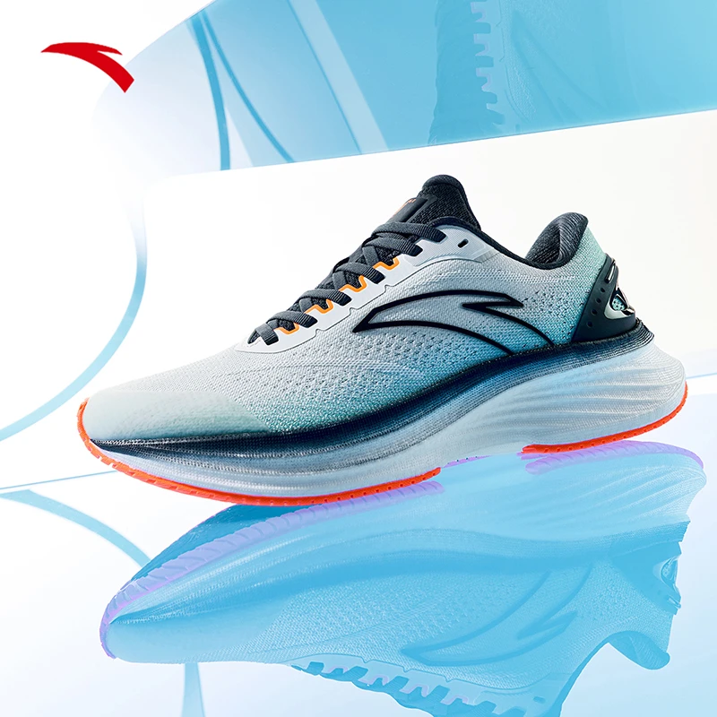 【C17安踏创跑5代】丨氮科技缓震透气跑步鞋112415582 (QD)