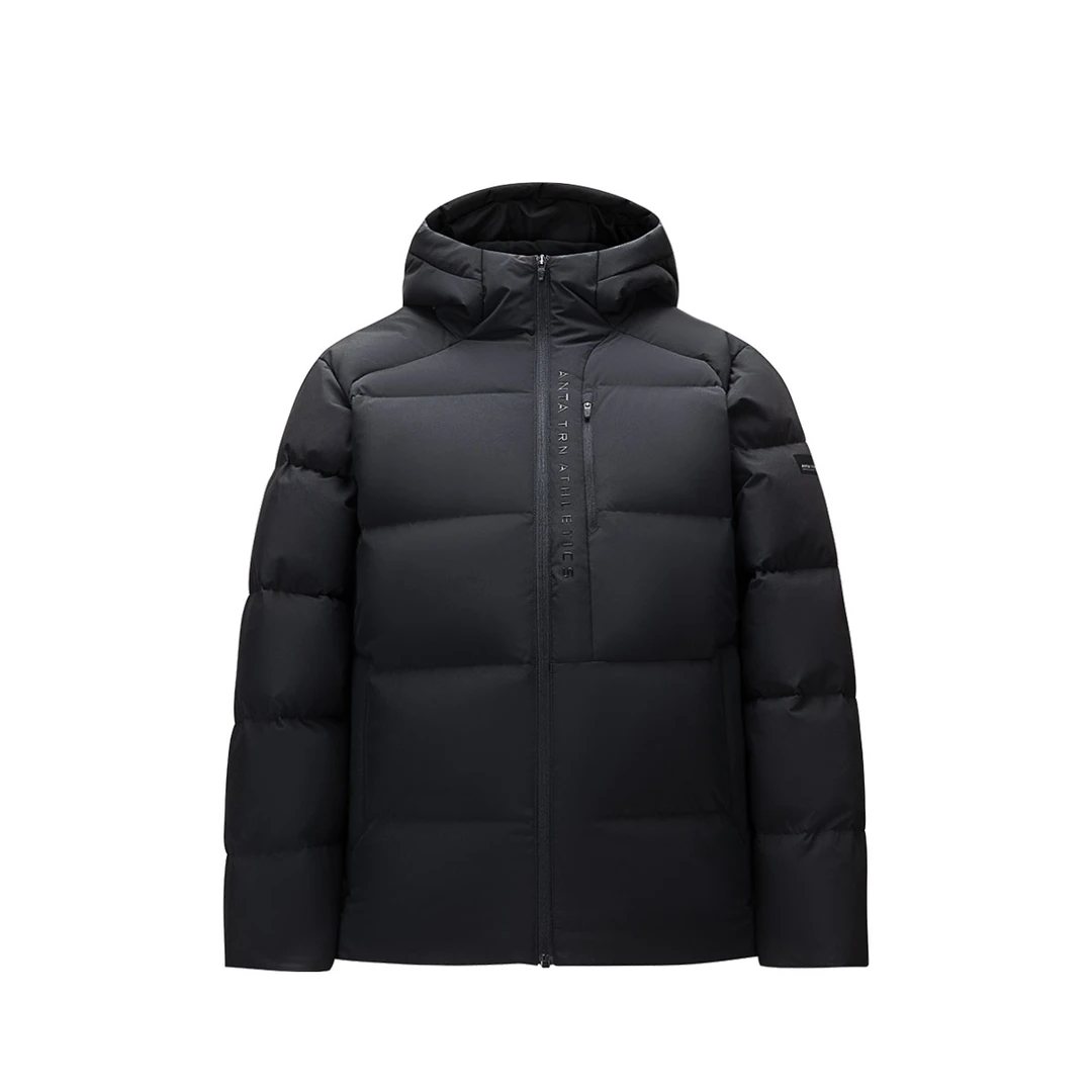 【安踏羽绒服】情侣短款轻薄氢羽绒冬新款防泼水保暖休闲通勤外套A