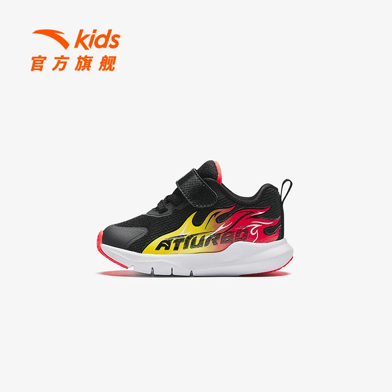 安踏儿童运动跑鞋2025年春季新款男婴童缓震耐磨舒适运动百搭跑鞋