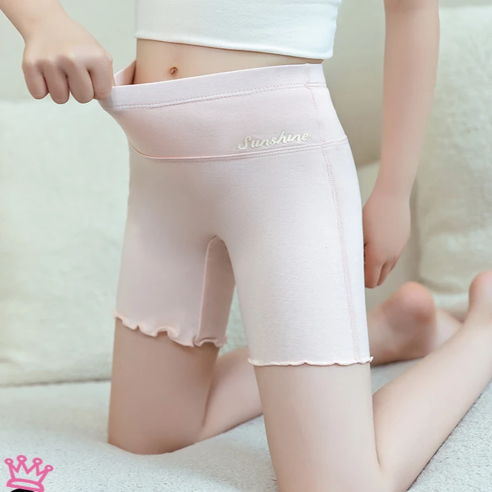 女童安全裤夏季薄款防走光儿童保险裤女孩可外穿高腰舞蹈打底短裤