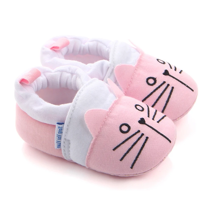 春秋新款 可爱宝宝不掉鞋软底防滑护脚婴儿学步鞋 新生婴儿步前鞋