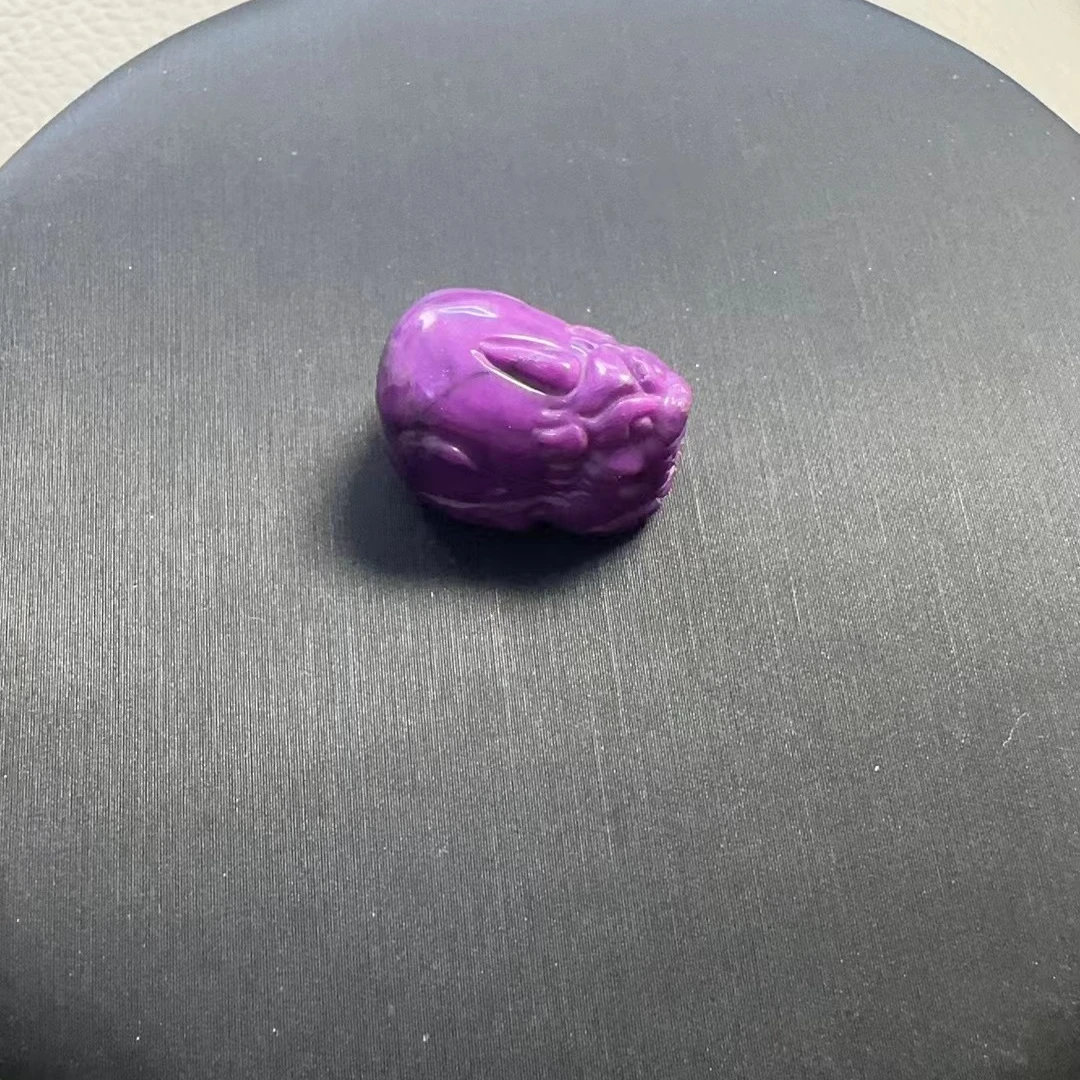 【阳阳推荐吊坠】 舒俱来 皇家紫 雕刻貔貅/一颗/多样性发货/S004