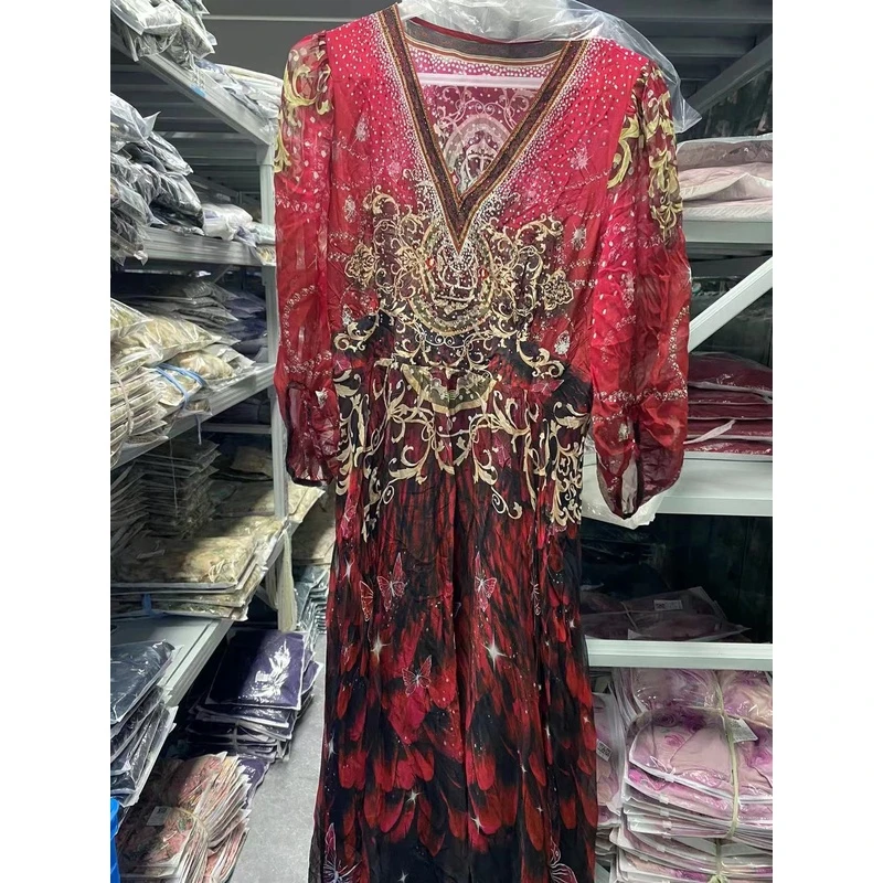 【2024-林姐真丝】重磅100桑蚕丝连衣裙524-003-2