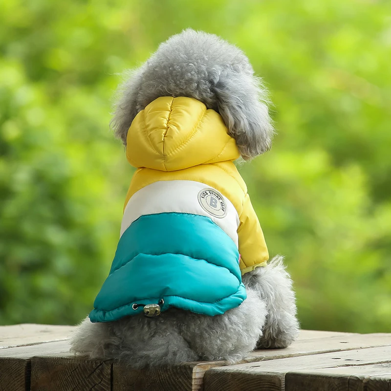 狗狗衣服秋冬季小型犬泰迪比熊博美幼犬专用加厚保暖秋装冬天棉衣