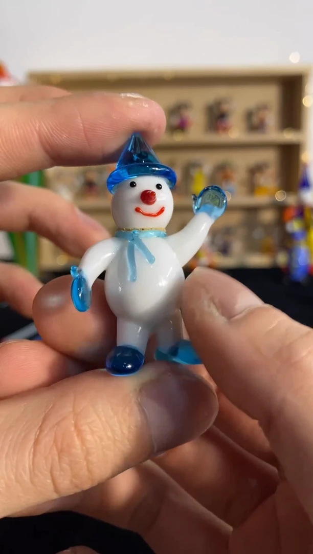 【闪购商品】密胺琉璃雪人