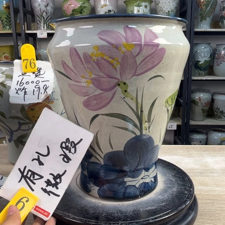 罐1tc景德镇陶瓷花盆