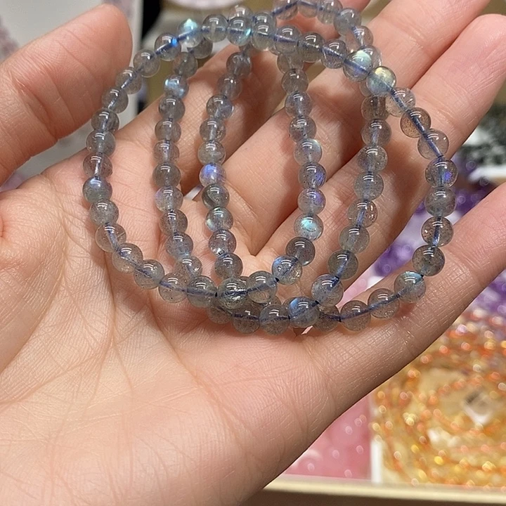 手链水晶未镶嵌月光石手链