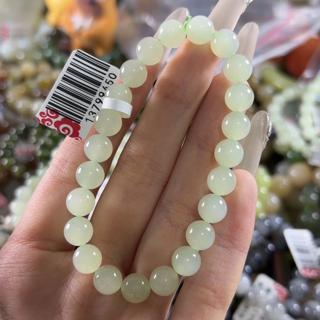 用***8和田玉未镶嵌手链494