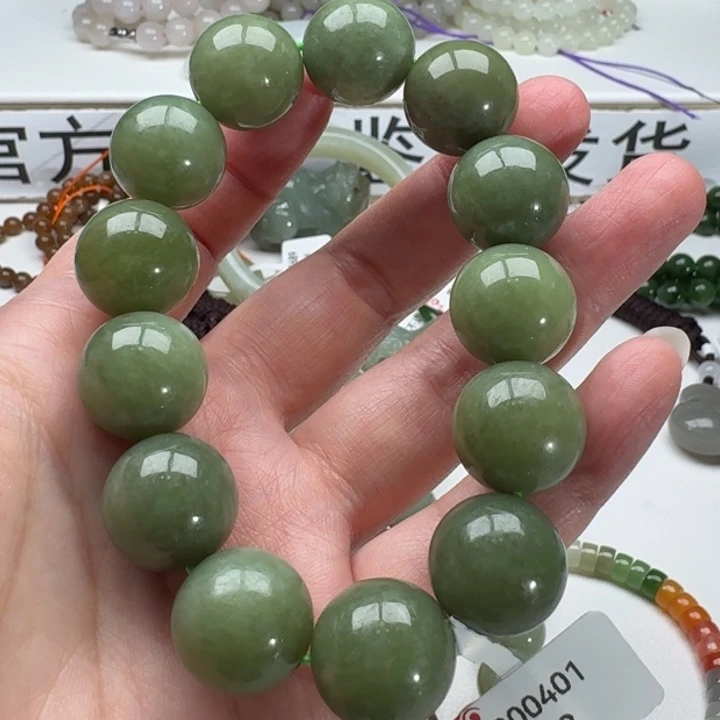 和田玉手串未镶嵌