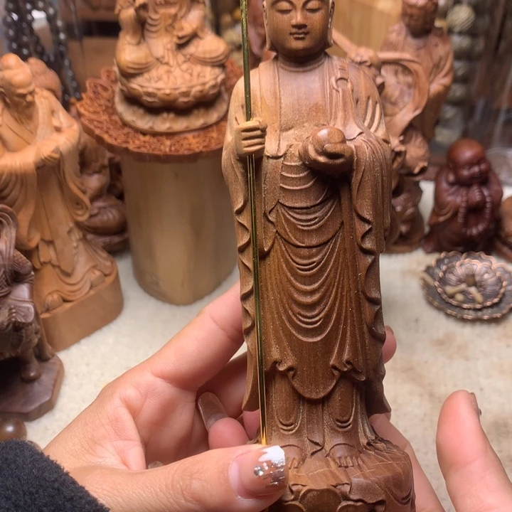 檀香木其他老山檀香手把件