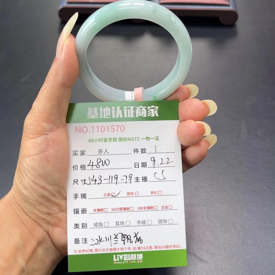 未镶嵌手镯翡翠多人