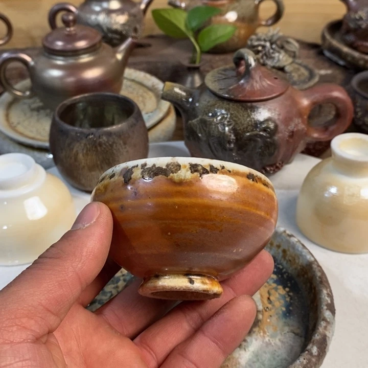 杯柴烧手工制作工艺