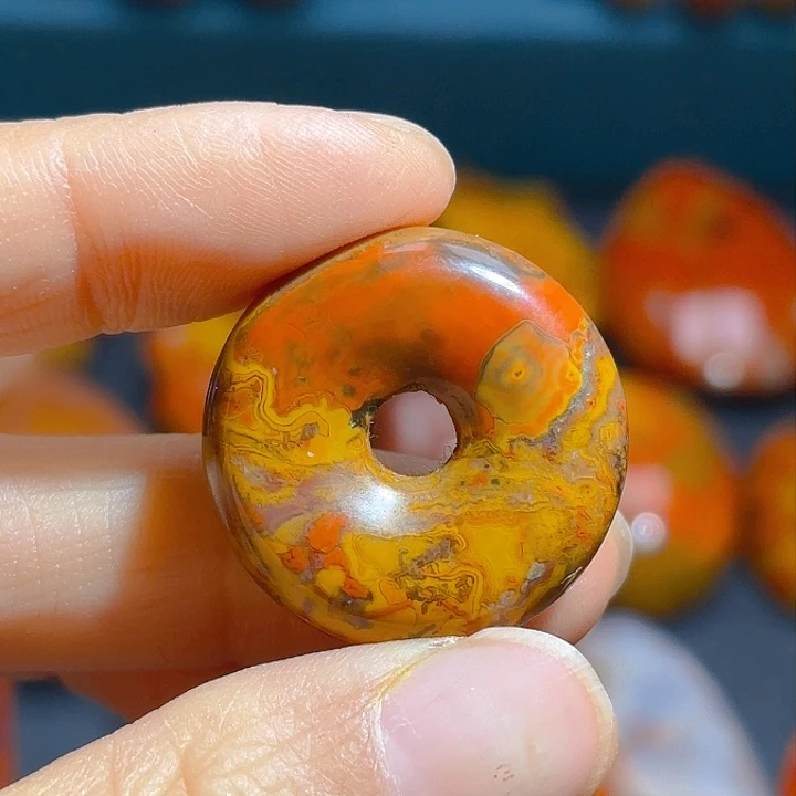 玛瑙/玉髓吊坠(不含链)未镶嵌