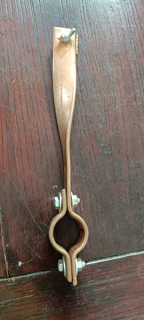 真空电镀机专用红铜电极条总长四十厘米