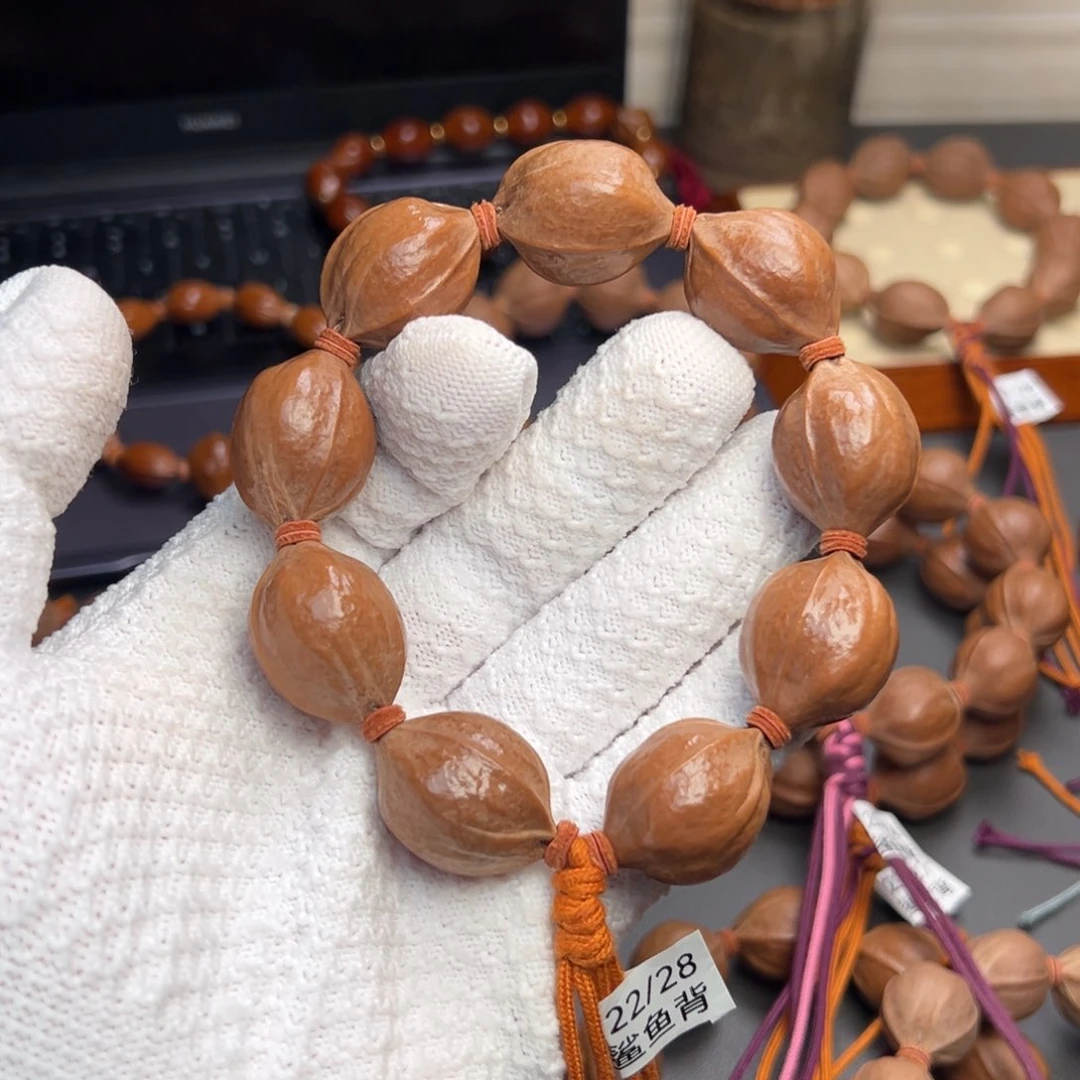 手串/手链橄榄核戴*梅林铁核22-28