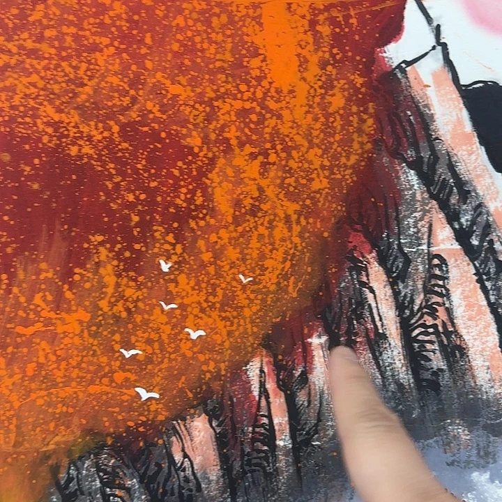 国画我是一只小小鸟地域鬼的人生