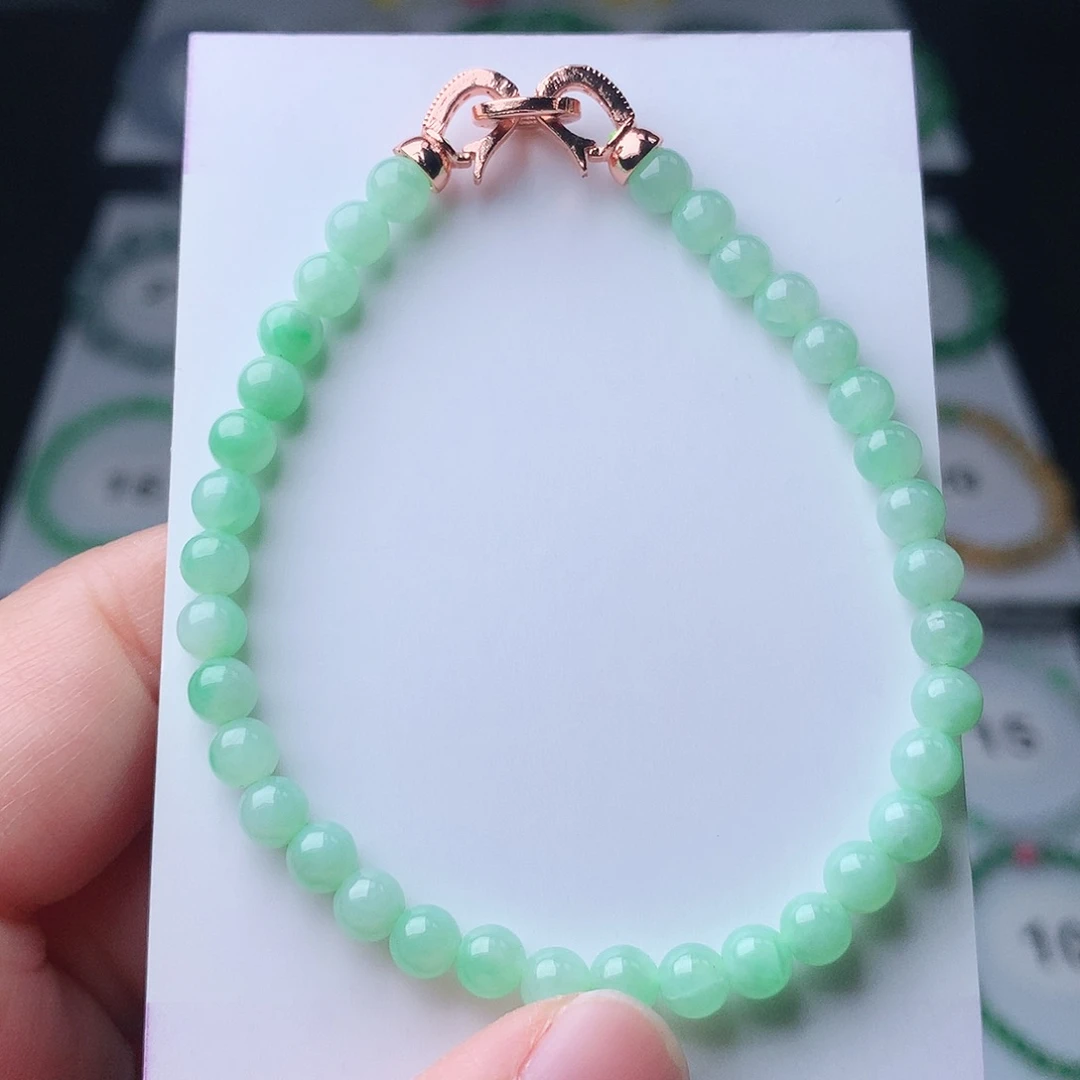 翡翠未镶嵌手链翡翠