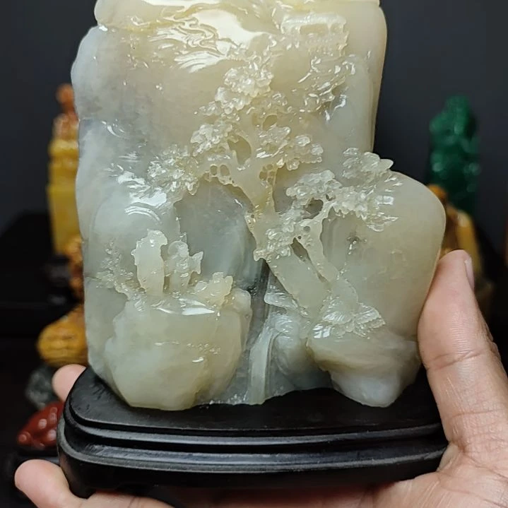 寿山石7**8寿山坑头晶晶石