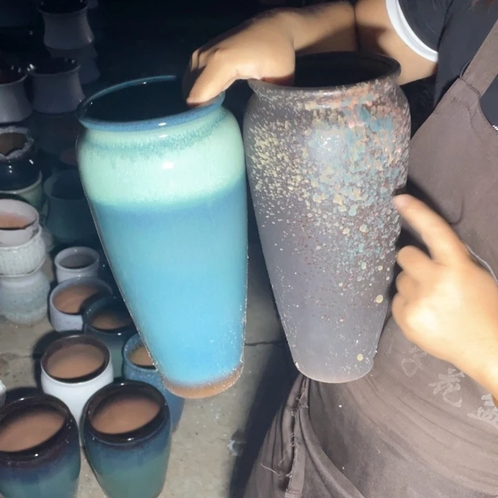 紫砂花盆口12高31正品正品