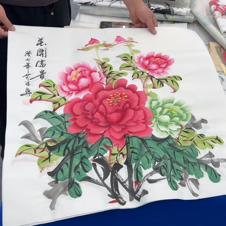 国画国画纯手绘作品