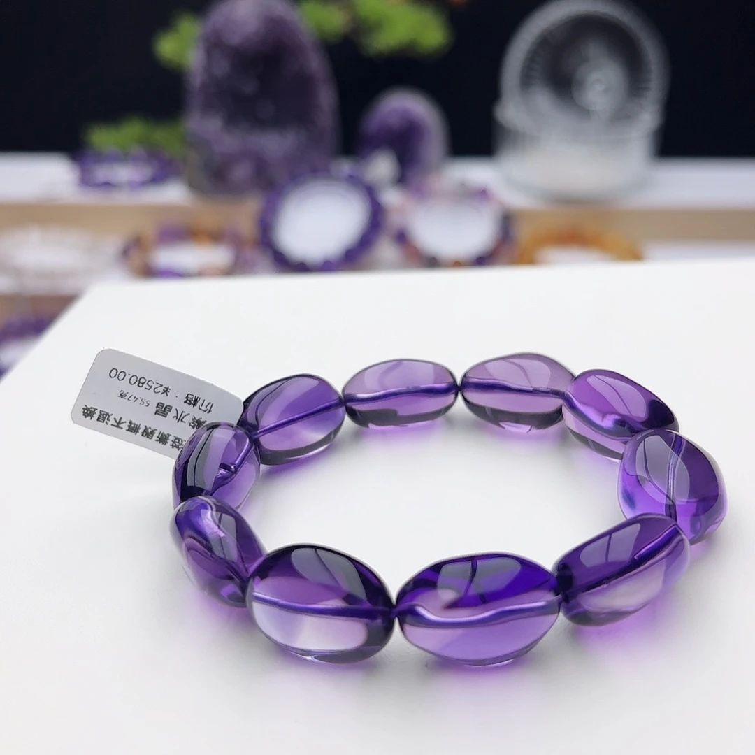 水晶手链未镶嵌紫水晶55.47