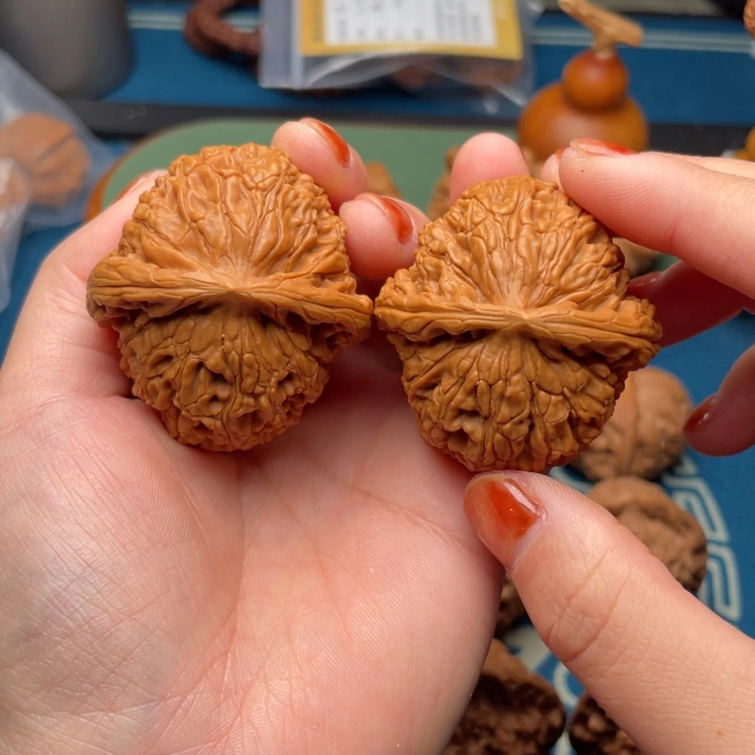 文玩核桃把件44精品水龙（54.5克）