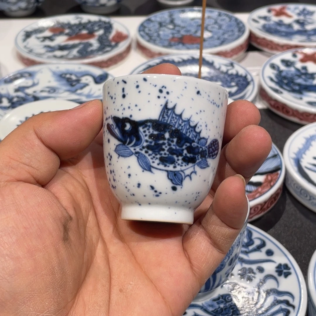 景德镇手工手绘茶器50