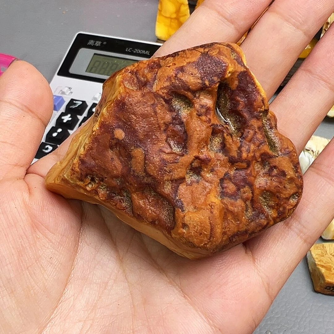 大***喵定制琥珀未镶嵌蜜蜡