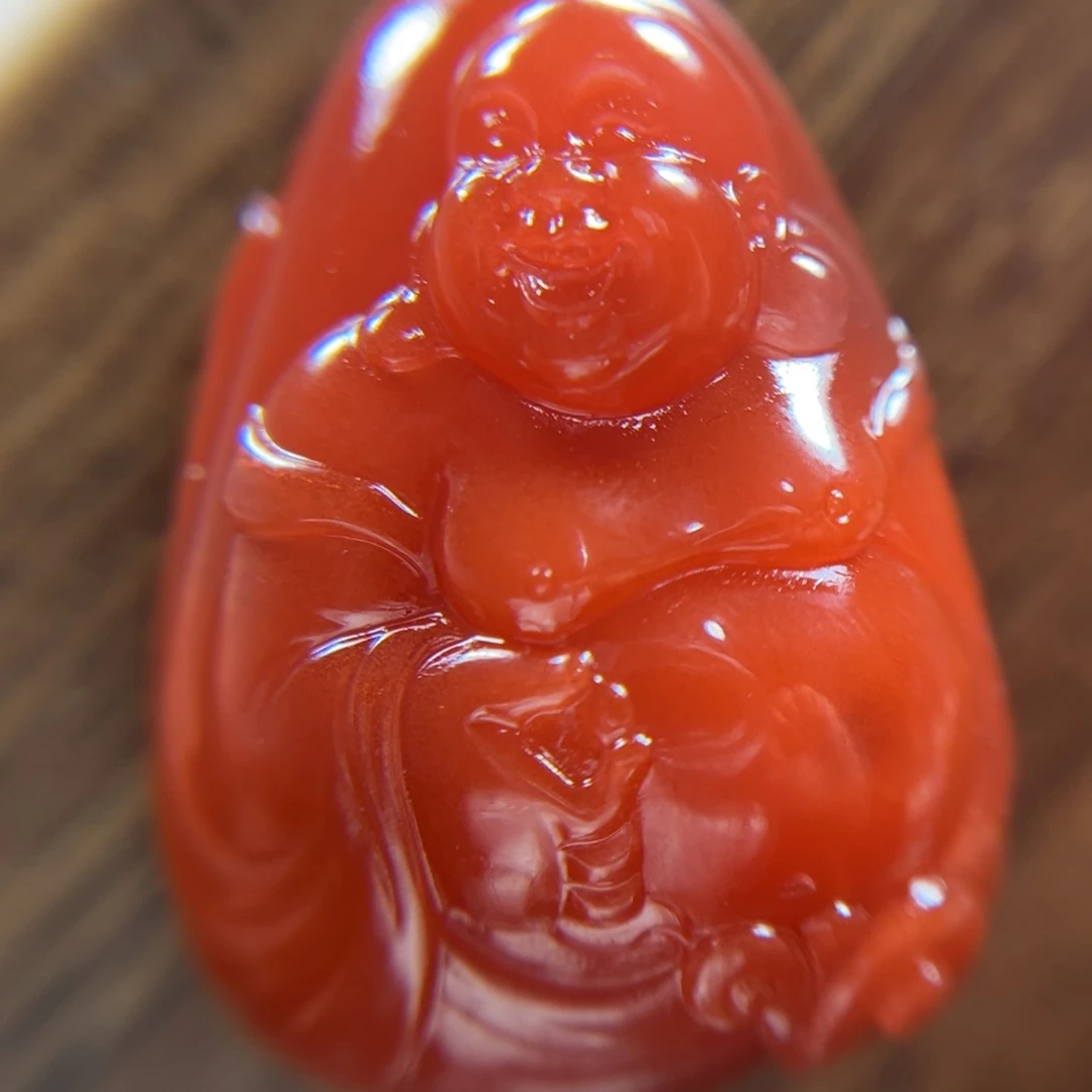 未镶嵌，南红玛瑙