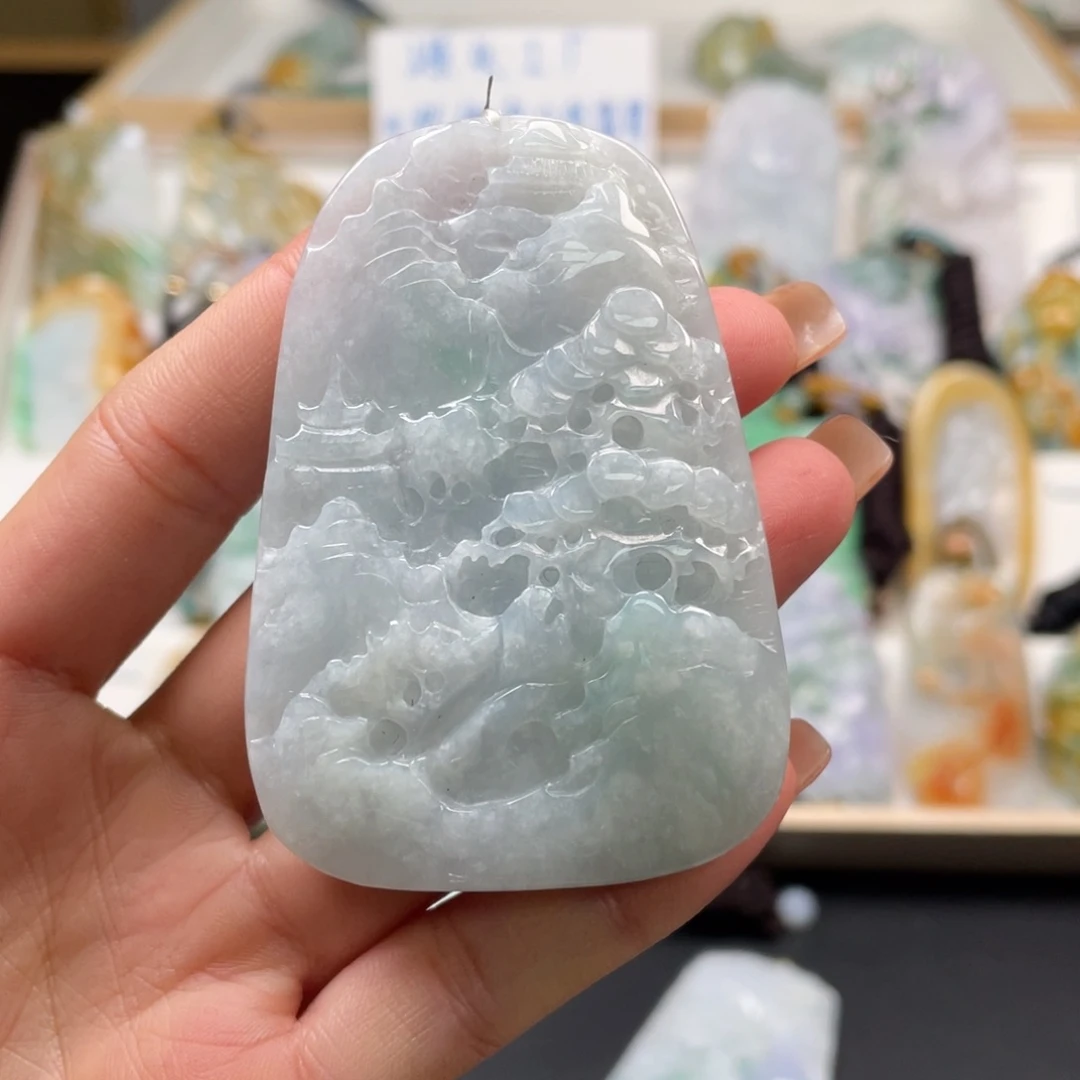 翡翠吊坠(不含链)未镶嵌